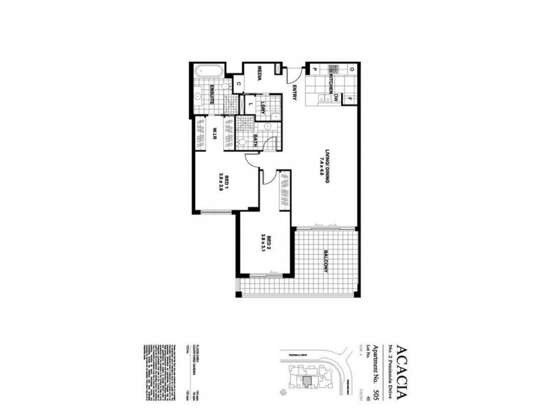 505/2 Peninsula Drive, Breakfast Point NSW 2137