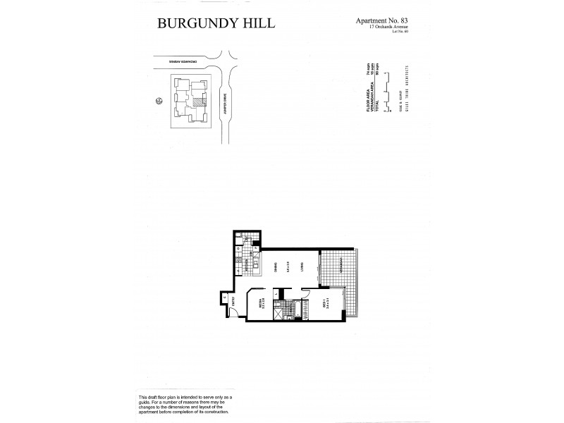 83/17 Orchards Avenue, Breakfast Point NSW 2137 Floorplan