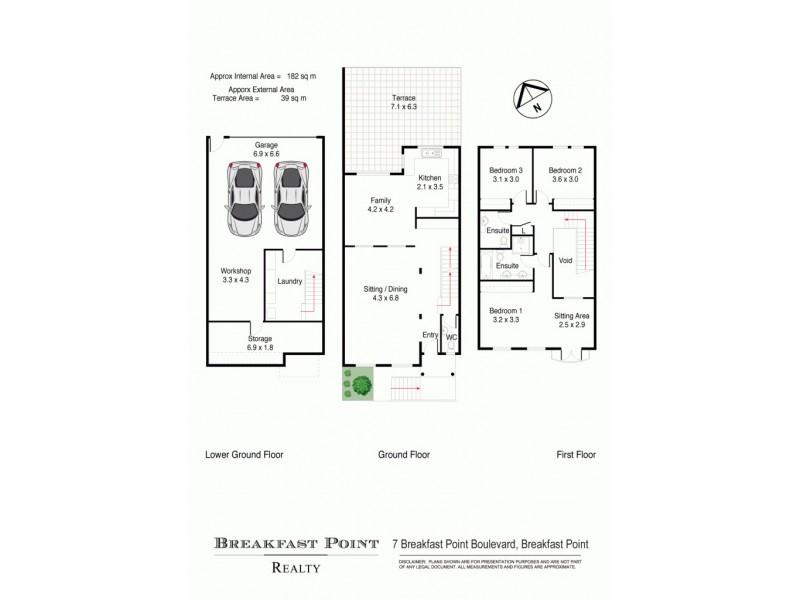 7 Breakfast Point Boulevarde, Breakfast Point NSW 2137 Floorplan