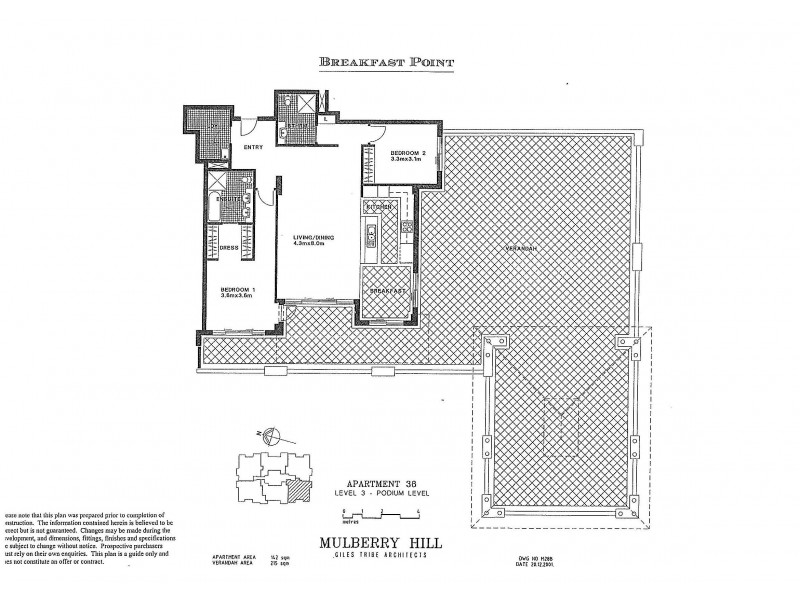 38/25 Market Street, Breakfast Point NSW 2137 Floorplan