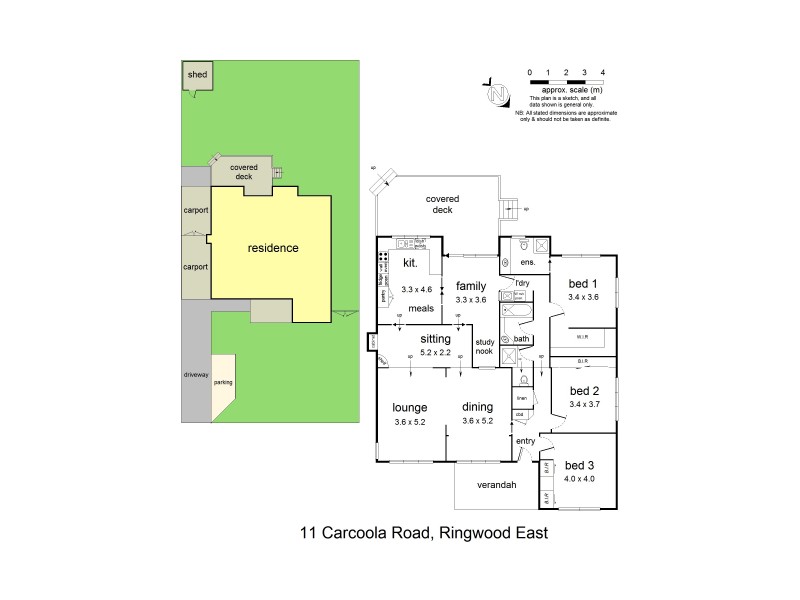 11 Carcoola Road, Ringwood East VIC 3135 Floorplan