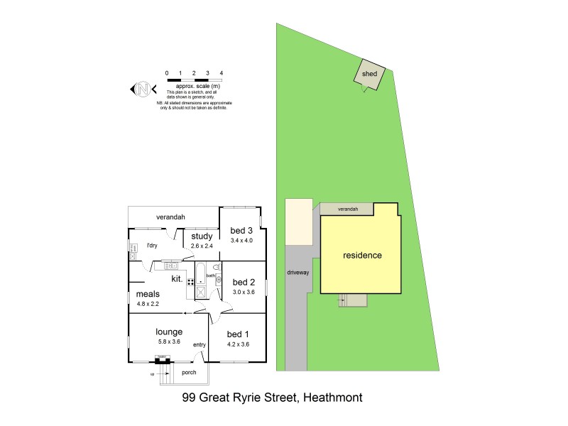 99 Great Ryrie Street, Heathmont VIC 3135 Floorplan