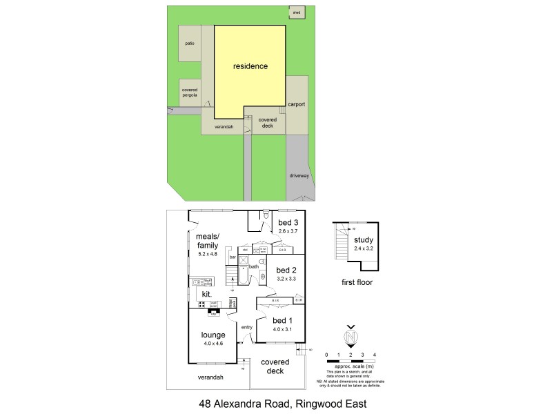 48 Alexandra Road, Ringwood East VIC 3135 Floorplan