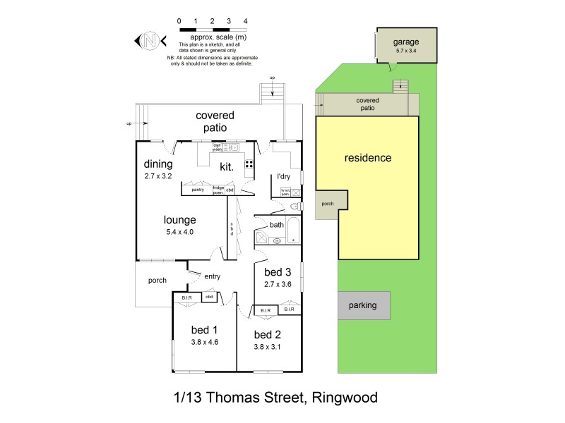 1/13 Thomas Street, Ringwood VIC 3134 Floorplan