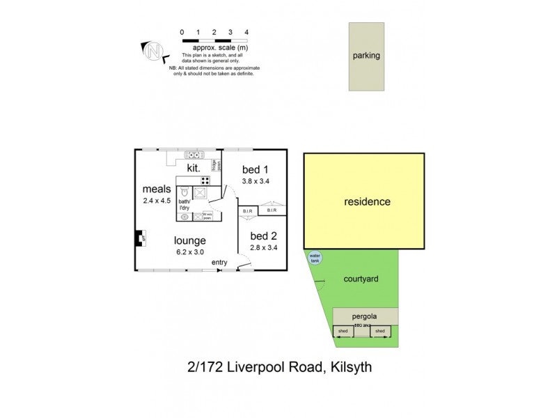 2/172 Liverpool Road, Kilsyth VIC 3137 Floorplan