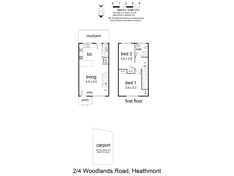 2/4 Woodlands Road, Heathmont VIC 3135 Floorplan