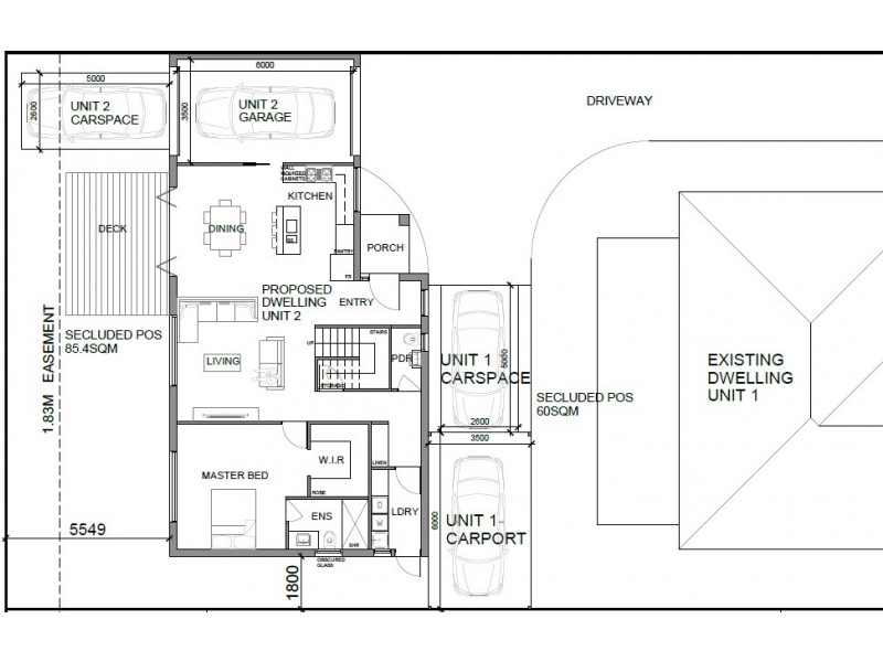 2/34 Thomas Street, Croydon South VIC 3136 Floorplan