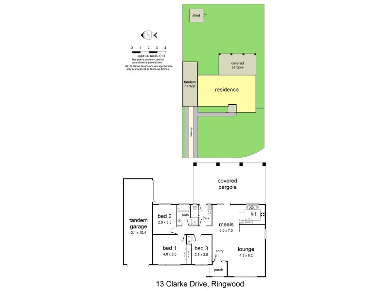 13 Clarke Drive, Ringwood VIC 3134 Floorplan