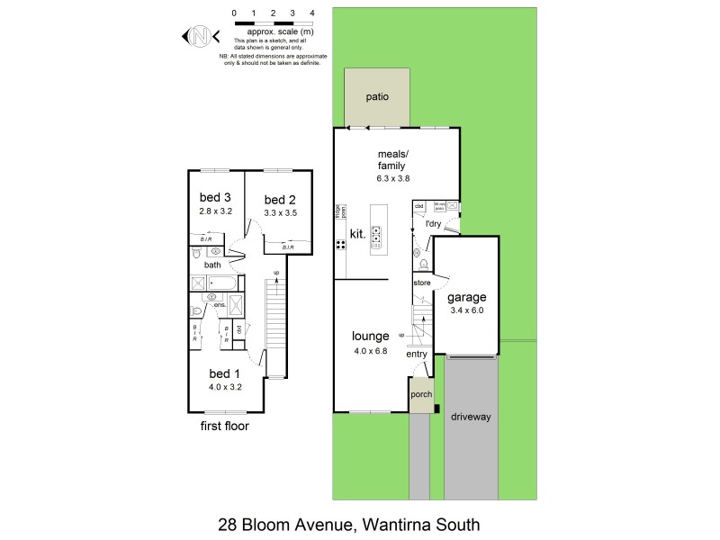 28 Bloom Avenue, Wantirna South VIC 3152 Floorplan