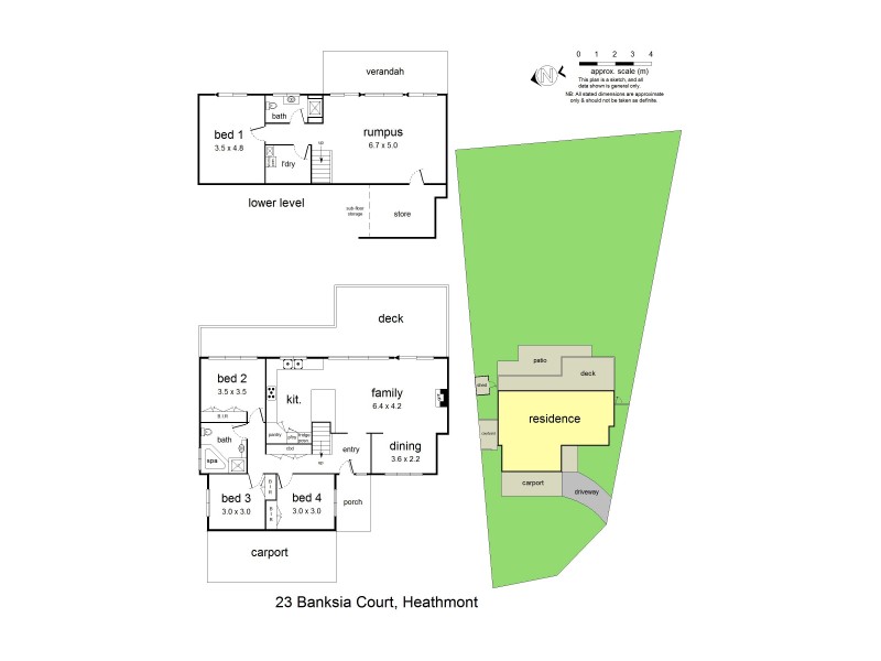 23 Banksia Court, Heathmont VIC 3135 Floorplan