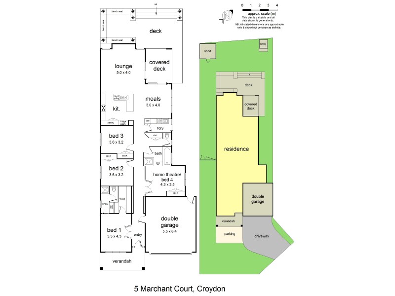 5 Marchant Court, Croydon VIC 3136 Floorplan