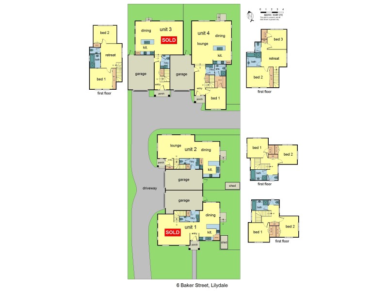 4/6 Baker Street, Lilydale VIC 3140 Floorplan