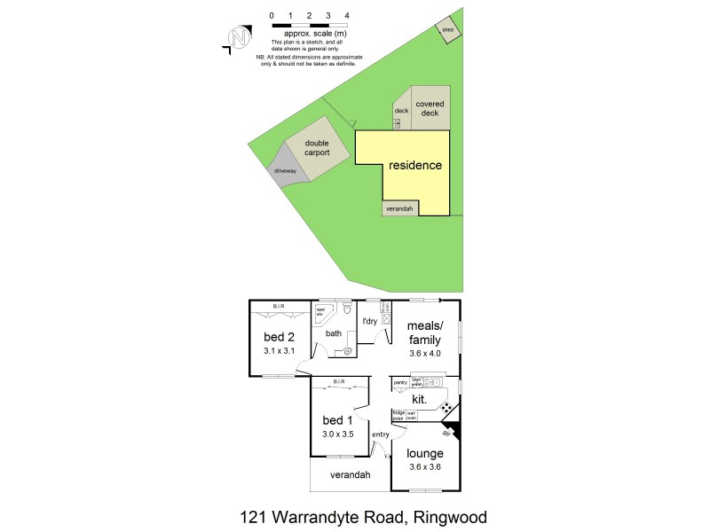 121 Warrandyte Road, Ringwood North VIC 3134 Floorplan