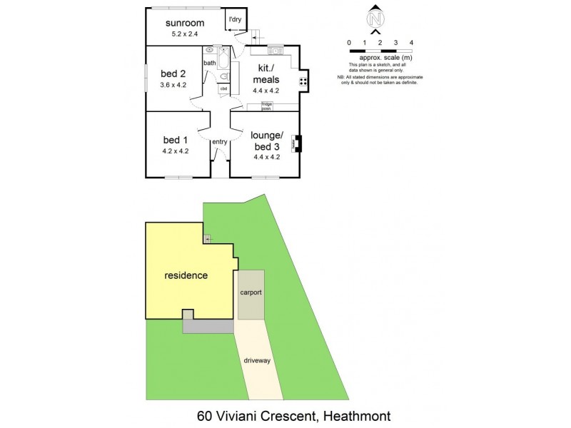 60 Viviani Crescent, Heathmont VIC 3135 Floorplan