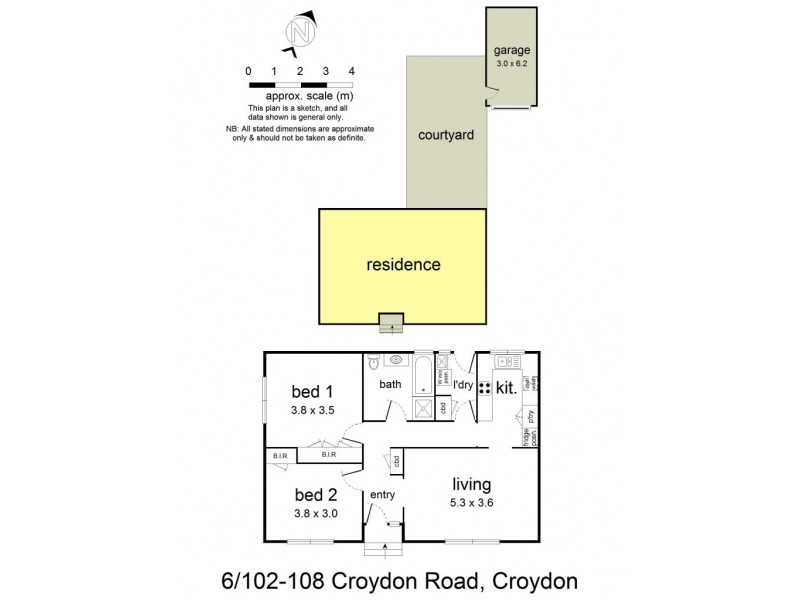 6/102-108 Croydon Road, Croydon VIC 3136 Floorplan