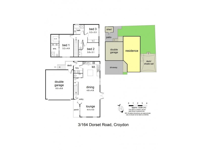 3/164 Dorset Road, Croydon VIC 3136 Floorplan