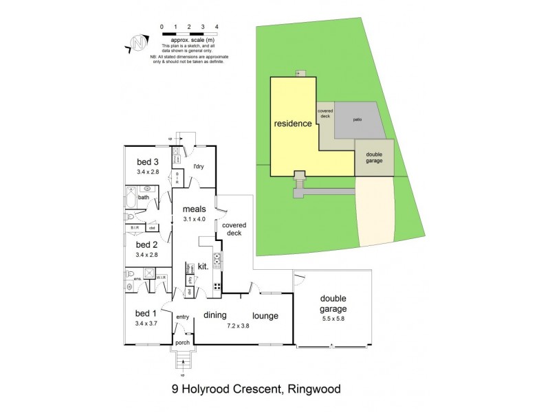 9 Holyrood Crescent, Ringwood VIC 3134 Floorplan