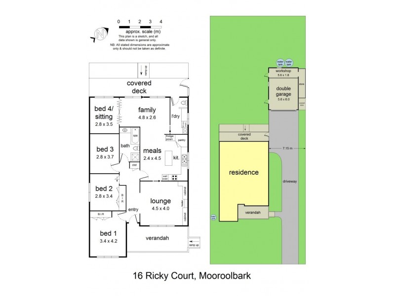 16 Ricky Court, Mooroolbark VIC 3138 Floorplan