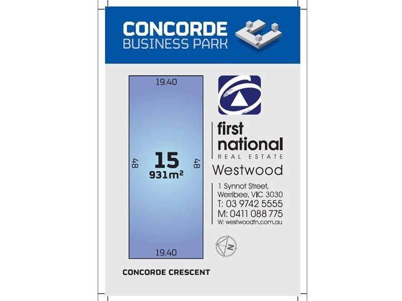 Lot 15/ Concorde Crescent, Werribee VIC 3030