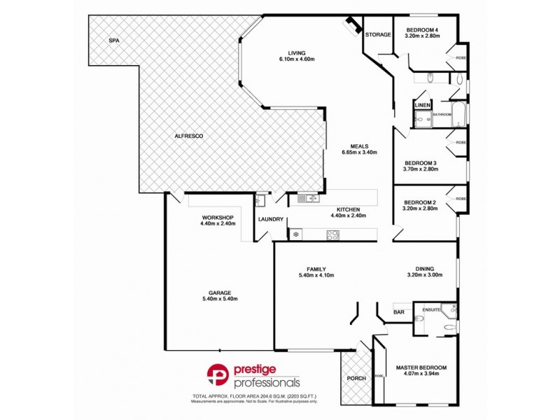 14 Oatlands Court, Wattle Grove NSW 2173 Floorplan