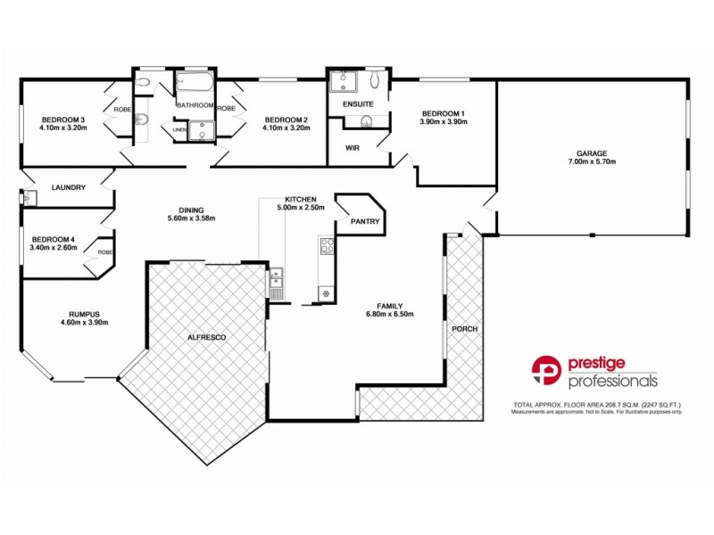 50 Daintree Drive, Wattle Grove NSW 2173 Floorplan