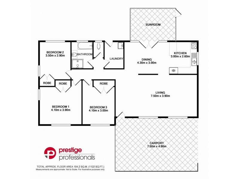 2 Holly Avenue, Chipping Norton NSW 2170 Floorplan