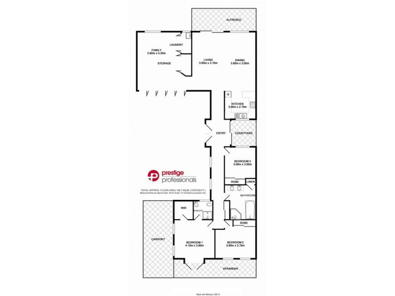 5 Havilah Court, Wattle Grove NSW 2173 Floorplan