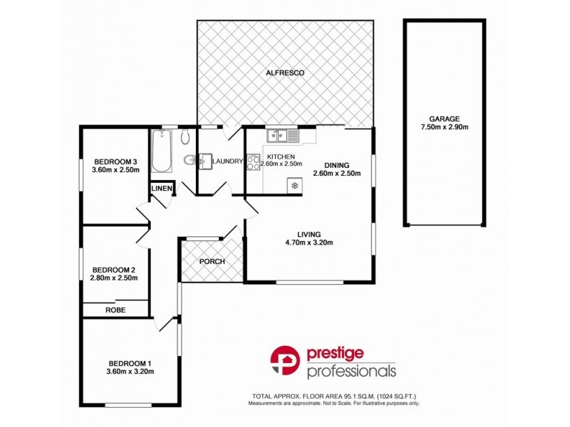 4 Kesawai Place, Holsworthy NSW 2173 Floorplan