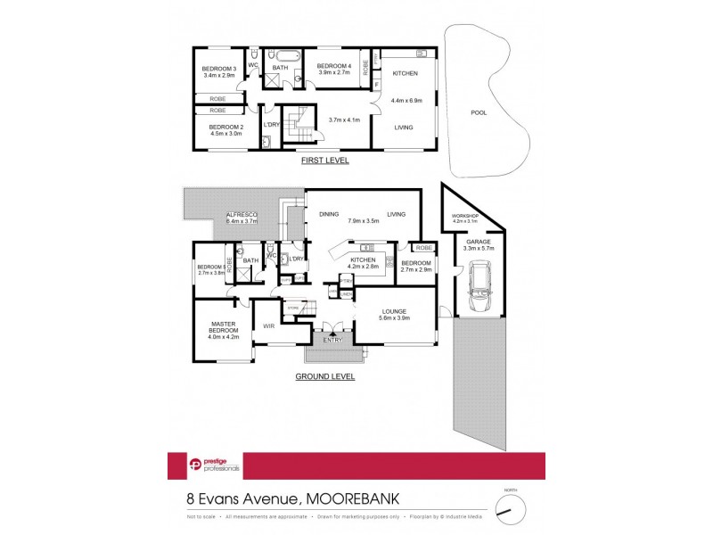 8 Evans Avenue, Moorebank NSW 2170 Floorplan