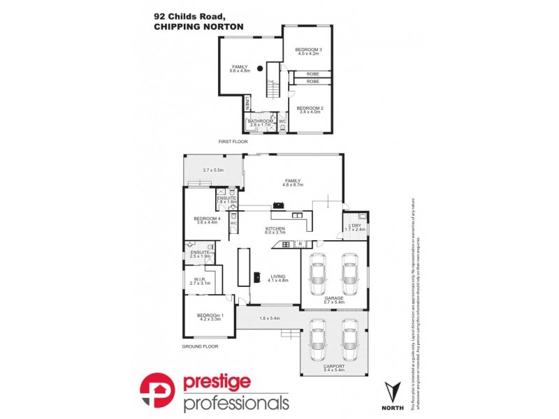 92 Childs Road, Chipping Norton NSW 2170 Floorplan