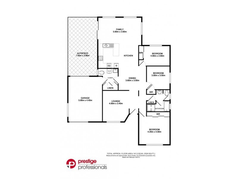 6 Bodalla Court, Wattle Grove NSW 2173 Floorplan