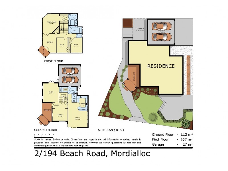 2/194 Beach Road, Mordialloc VIC 3195 Floorplan