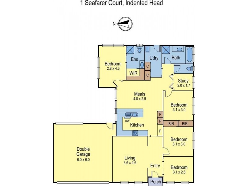 1 SEAFARER COURT, Indented Head VIC 3223