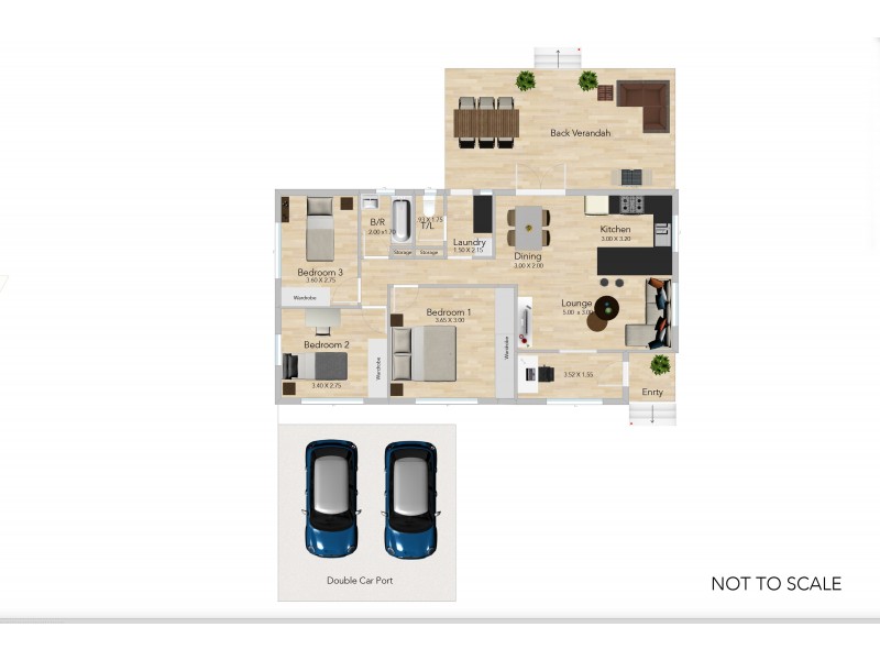2 Leslie Street, East Ipswich QLD 4305 Floorplan