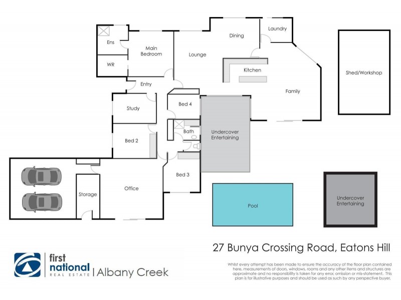 27 Bunya Crossing Road, Eatons Hill QLD 4037 Floorplan