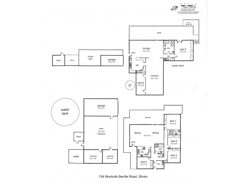 134 Monbulk-Seville Road, Silvan VIC 3795 Floorplan
