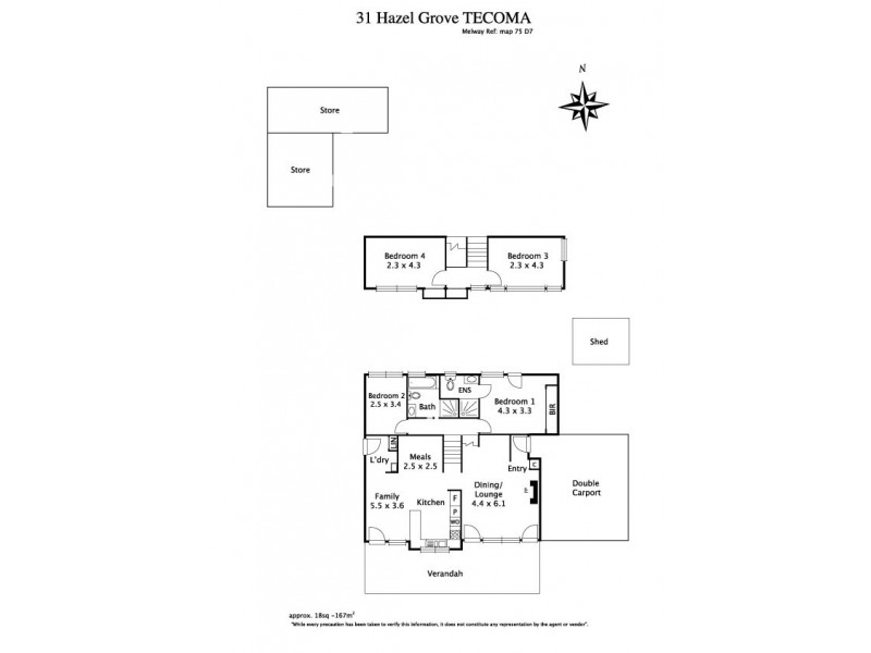 31 Hazel Grove, Tecoma VIC 3160 Floorplan