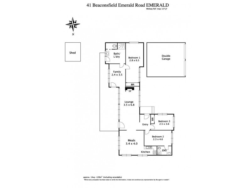 41 Beaconsfield-Emerald Road, Emerald VIC 3782 Floorplan