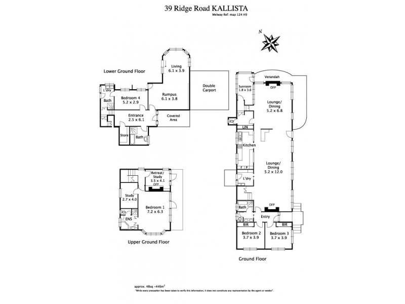 39 Ridge Road, Kallista VIC 3791 Floorplan