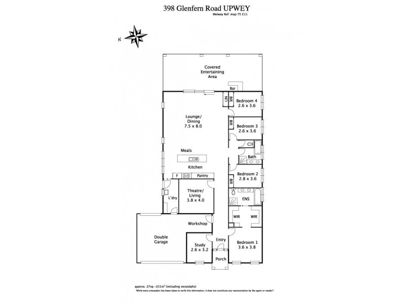 398 Glenfern Road, Upwey VIC 3158 Floorplan