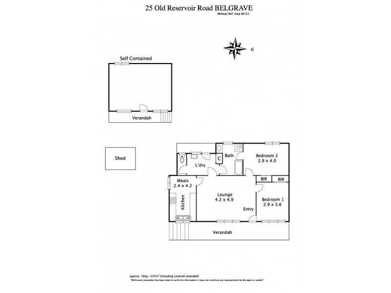 25 Old Reservoir Road, Belgrave VIC 3160 Floorplan