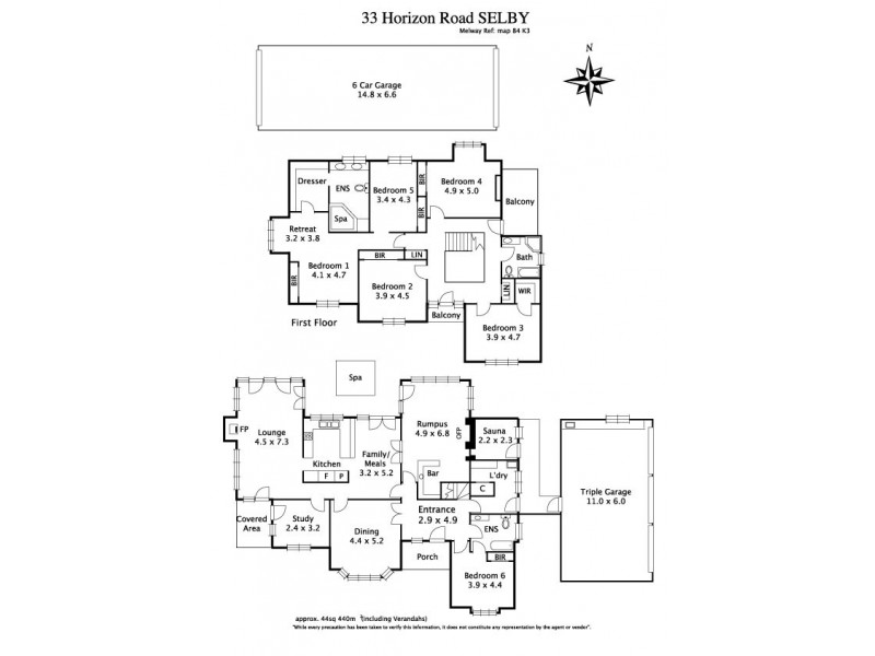 33 Horizon Road, Selby VIC 3159 Floorplan