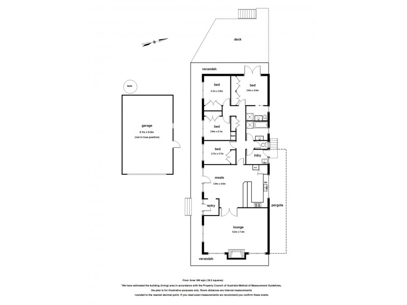 12 Ocean View Crescent West, Kallista VIC 3791 Floorplan