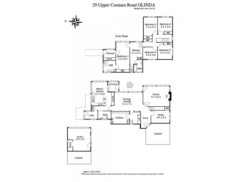 29 Upper Coonara Road, Olinda VIC 3788 Floorplan