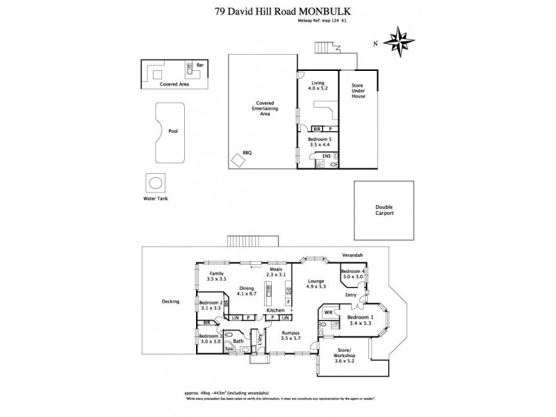 79 David Hill Road, Monbulk VIC 3793 Floorplan
