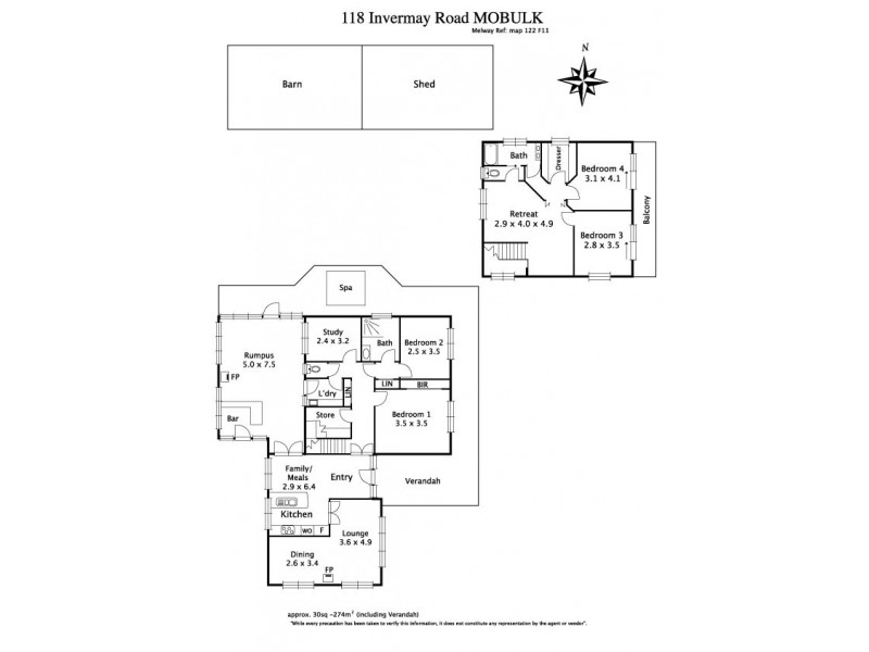 118 Invermay Road, Monbulk VIC 3793 Floorplan