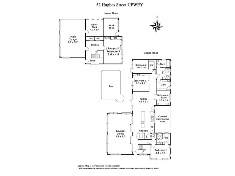 52 Hughes Street, Upwey VIC 3158 Floorplan