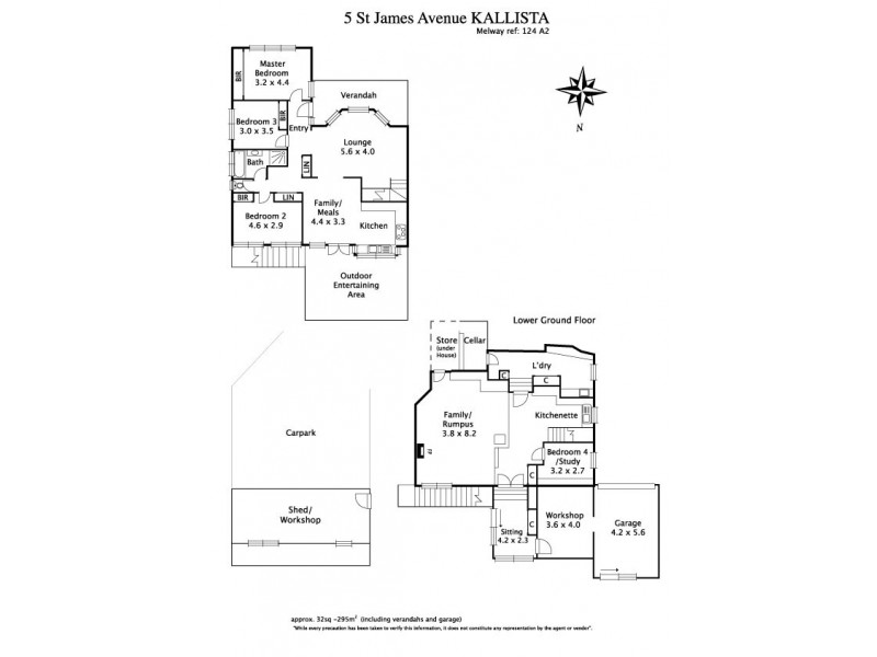 5 St. James Avenue, Kallista VIC 3791 Floorplan