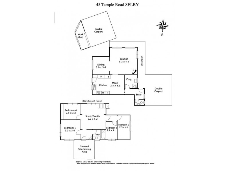 45 Temple Road, Selby VIC 3159 Floorplan