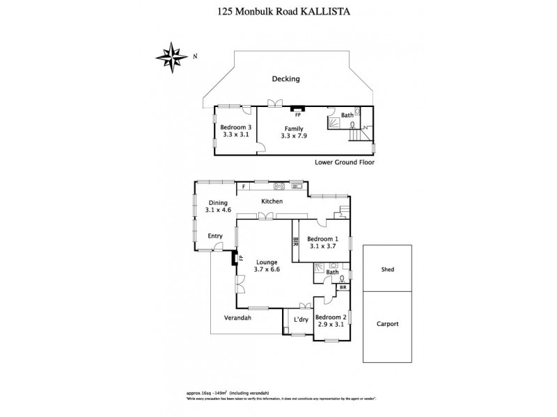 125 Monbulk Road, Kallista VIC 3791 Floorplan